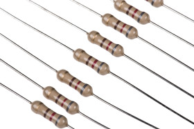 Rezystor 820Ω 0.5W ±5% -450 → 0ppm/°C Folia węglowa TE Connectivity