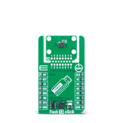 Narzędzie rozwojowe z kategorii „pamięć&#148;, Flash 13 Click, Flash Memory Chip, rodzaj: Płyta rozszerzenia, Flash, do