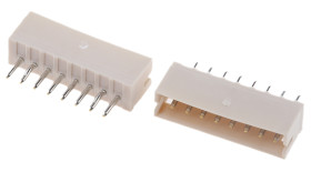 Wtyk PCB 8-pinowe raster: 1.5mm -rzędowe JST Przewlekany 1.0A 50.0 V.