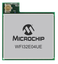Moduł WiFi WFI32E04UE-I, 802.11b/g/n, IEEE 802.11, I2C, SPI, UART, USB, 3 → 3.6V, Microchip