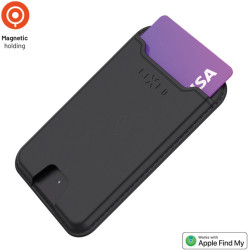 FIXMW-BK Smart Tag Wallet mit "Find My"-Unterstützung