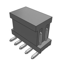 Wtyk PCB 10-pinowe raster: 2mm 2-rzędowe Samtec Montaż powierzchniowy