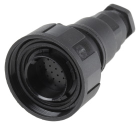 Złącze wielostykowe przemysłowe 25-pinowe Montaż na kablu Wtyczka Bulgin