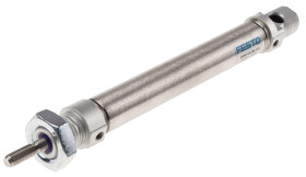 Siłownik pneumatyczny skok: 80mm Festo Ø 16mm dwustronnego działania Action 191mm Elastyczny DSNU-16-80-P-A M5