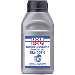 Liqui Moly 21166 SL6 DOT 4 Brake Fluid 250ml Synthetic High Boiling Point