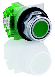 Przycisk ziel. O30 - kryty z sam. powr. - 1 NO 9001KR1GH5