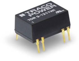TracoPower TDR 2-1213WI Przetwornica DC/DC, do PCB 12 V/DC 15 V/DC 134 mA 2 W Ilość wyjść: 1 x Content 1 szt.