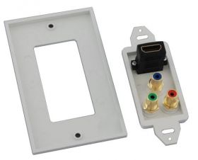 GNIAZDO HDMI*1+RCA RGB PODTYNK