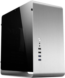 Jonsbo UMX3 SILVER Obudowa, Obudowa gamingowa srebrny