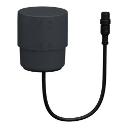 Moduł bazowy, kolumna świetlna, Ø70mm, baza złączem M12 z adapterem i pokrywą, szary, Harmony XVB7, XVB7C61
