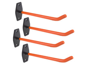 Komplet 4 uchwytów ściennych Maclean, na opony, koła, drabinę,...