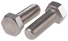 Śruba z łbem sześciokątnym gwint M16 45mm skok 2.0mm Stal nierdzewna Sześciokątny RS PRO