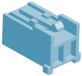 Obudowa złącza 2-pinowe -rzędowe raster: 2.5mm TE Connectivity Męski Montaż na kablu Grace Inertia Złącze Grace Inertia