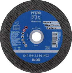 PFERD TOOLS EHT 180-2,5 SG INOX 61326423 Tarcza tnąca prosta 180 mm 25 szt. stal nierdzewna