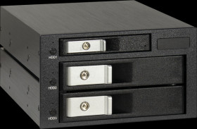 88887365 2x 5.25 removable frames for 2x 3.5 + 1x 2.5 SATA