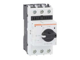 Wyłącznik silnikowy SM1RM0250, tylko wyzwalacz zwarciowy (2,5A), sterowanie pokrętłem, Icu=100kA przy 400V SM1RM0250