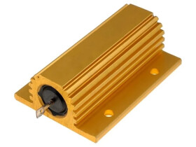 Rezystor drutowy z radiatorem przykręcany 100W 47 Ohm 3-1625999-6