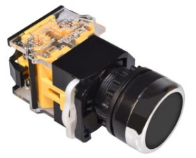 Przełącznik LA38 B.P. bist. czarny