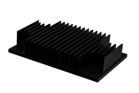 Radiator 58 x 37 x 11mm Konwerter DC/DC 1/4 BrICK