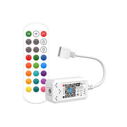 Sterownik LED RGB WiFi + pilot SLIM RF 4A-kanał kontroler Android iOS