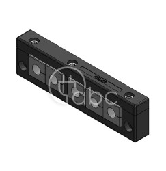 Rama przepustowa KEL-E, na 5 modułów KT małych, czarna, 42250.200