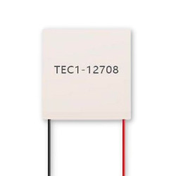 Peltier cell 12V/8A TEC1-12708 80W 40x40 mm CPU refrigerator cooling