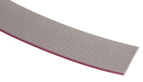 Kabel taśmowy Nieekranowany, AWG: 28, 15-żyłowy, raster: 1.27mm, 30m, -20→ +105 C