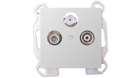 Polo Fiorena Metal. Gniazdo Antenowe R/Tv/Sat Koń.