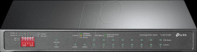 TL-SG1210MP Switch, 10-Port, Gigabit Ethernet, PoE+, RJ45/SFP