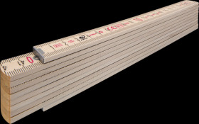 14348 Folding ruler Type 407 N, 2000 mm