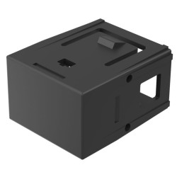 Soczewki do wskaźników, 02-901, Czarny, Prostokąt, długość: 25.4