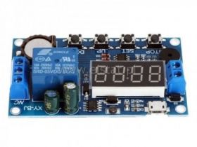 Cyfrowy Timer czasowy - przekaźnik; 10A/ 250VAC