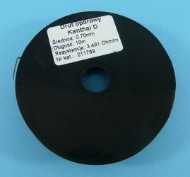 OPOROWY KANTHAL D 3,491R 0,70mm 10mb