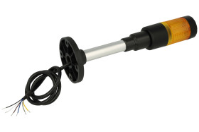 Kolumna sygnalizacyjna; HBJD-40ADB1Y24B; buzzer ciągły i przerywany; światło przerywane; światło ciągłe; 1 warstwa; żółty; LED;