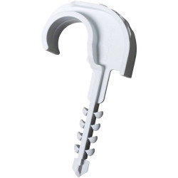N &amp; L 530STN Single Clamp Fastener 100 pc UV-Proof Light Grey