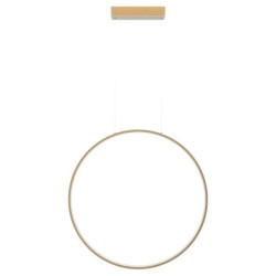 Lampa wisząca Mirror wisząca duża złota CCT LP-999/1P L GD CCT Light Prestige