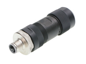 Złącze wielostykowe przemysłowe 5-pinowe M12 Montaż na kablu Molex