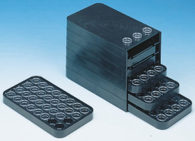 Regał szufladkowy, 130mm x 187mm x 113mm, Licefa