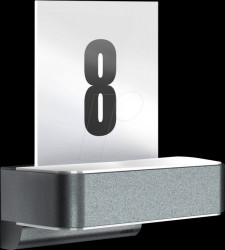 087579 Sensor-LED-Außenleuchte L 820 SC silber