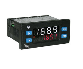 Regulator temperatury PID panelowy Wachendorff Uz: 24 V → 230 V. wyjście Przekaźnik, SSR 3-wyjściowy 35 x 77mm