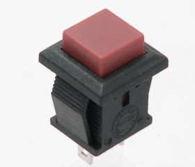 Przycisk PBS-15Br czerwony OFF-(ON)