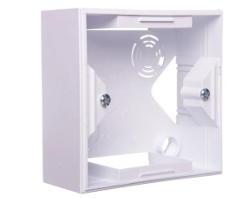 KIER Puszka natynkowa biała PNP-W/00