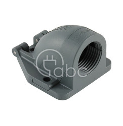 Mocowanie panelowe z gwintem metrycznym CONFIX FWS-A16, rozmiar M16x1,5, 31381