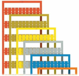 Marker card for terminal block plug, 793-5501/000-024