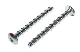 Śruba kotwiąca typu Ankerbolt dł 50mm 8mm Stal powlekana cynkiem Ø 6mm RS PRO Śruba kotwiąca typu Ankerbolt