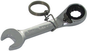 Klucz płasko-oczkowy Klucz płasko-oczkowy z grzechotką SAM długość 113 mm