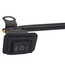 Przełącznik ON-OFF-ON z mocowaniem metalowym do rowerów, quadów, motorów