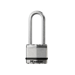 Master Lock M1EURDLJ Excell&#x2122; Laminated Steel 45mm Padlock - 64mm Shackle