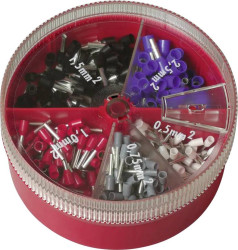 Cimco 187604 Zestaw końcówek rurkowych z częściową izolacją 1 zest.