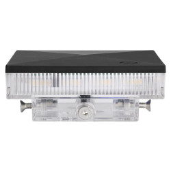 Lampa słupkowa LED 12/24/230V Słupek kogut ostrzegawcza bramy 12V 24V 230V